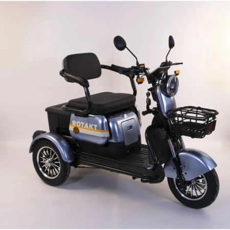 Triciclu electric Rotakt Safari Motor 1000W 25 km/h Autonomie 62 km Baterie plumb-acid 60V 20Ah Greutate maximă 187 kg, Fără permis - Img 3