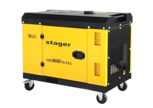 Generator insonorizat Stager YDE8600TA-TA3 V2, 7.5kVA, DualPower 230-400V, diesel, 3000rpm, pornire electrica - Img 3