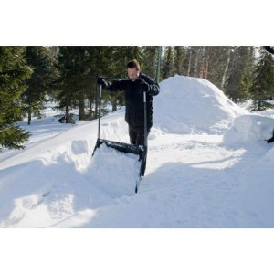 Impingator profesional pentru zapada tip sanie Fiskars Sledge, 1480 mm - Img 5
