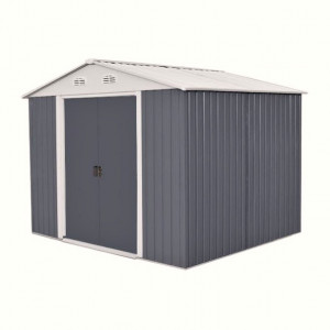 Magazie pentru lemne si unelte cadru metalic rezistent Hecht 6X8 PLUS