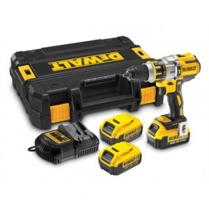 Masina de gaurit cu 3 acumulatori TSTAK DeWalt DCD995M3 - Img 2