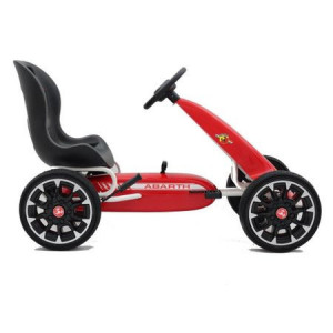 ABARTH Red Kart cu pedale, greutate maxima suportata 25 kg - Img 3