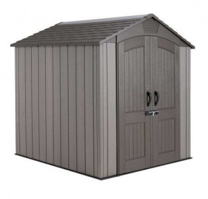 Casuta de gradina magazie L712 XL Premium, 214x366 cm, perete dublu - Img 2