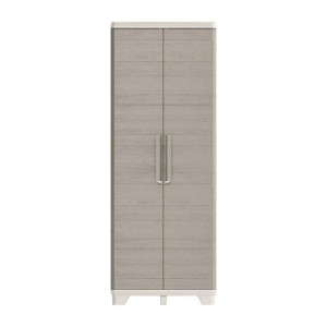 Dulap inalt bej Keter Wood Grain Utility 68x39x182 cm