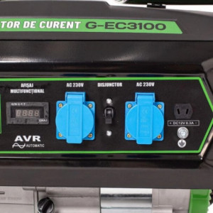 Generator de curent pe benzina Greenfield G-EC3100, portabil, monofazat, putere 2.3 kVA - Img 4