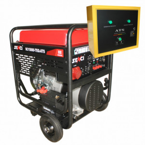 Generator SC18000TE-ATS, Putere max. 17 kW, 400V, AVR, motor benzina - Img 2