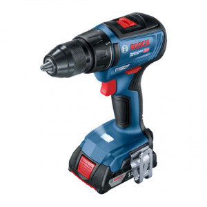 Masina de gaurit si insurubat cu acumulator Bosch GSR 18V-5 18V + 2 x Acumulatori GBA 18V 2.0Ah + Incarcator GAL 18V-20 Professional + L-Case