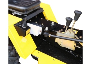 ProGARDEN Campo T18 Minitractor G2.1 4x4, 18CP, benzina, hidraulica fata-spate, roti 6.00-12 - Img 2