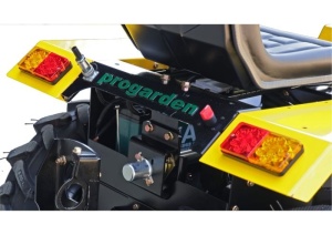 ProGARDEN Campo T18 Minitractor V25.1 4x4, 18CP, benzina, hidraulica fata-spate, roti 6.00-12 - Img 2