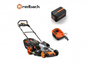 Redback Pachet E146C+EP40+EC20, masina de tuns gazonul pe acumulatori, 457mm, 40V/4Ah, incarcator 40V/2A - Img 2
