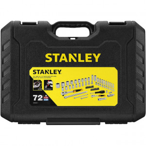Set 72 tubulare 1/4" Si 1/2" Stanley STMT82831-1