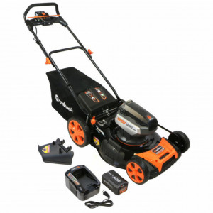 Set Redback masina de tuns gazon EA146 120V + acumulator Li-Ion EA30 120V/3Ah + incarcator EC440 120V/3.5A - Img 2