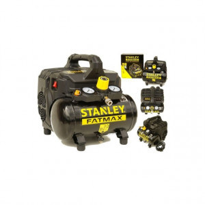 Compresor profesional Silent fara ulei 105l/min Stanley Fatmax DST 101/8/6 - Img 2