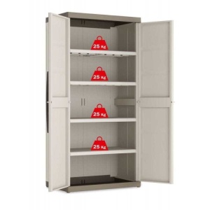 Dulap inalt XL Beige Keter Excellence 89X54X182 - Img 4