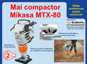 Mai compactor Mikasa MTX-80E - Img 2