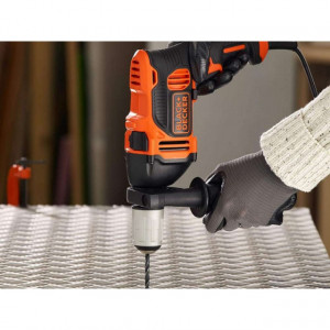 Masina de gaurit cu percutie Black+Decker 850W + Kitbox - BEH850K - Img 5