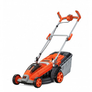 Masina de tuns gazon Redback E137C+Trimmer E312D pachet cu acumulatori si incarcator - Img 6
