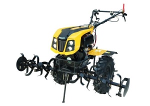 Motocultor ProGARDEN Campo 1273 Alpine 12CP, 2+1, roti 6.00-12, diesel, EU V, pornire electrica, 2 prize putere