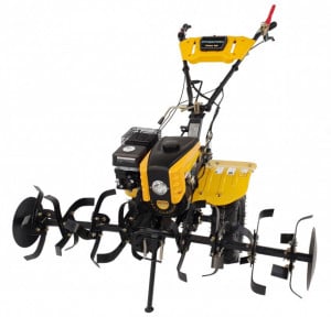 Motocultor PROGARDEN Campo 803 7.5CP, 2+1 trepte, roti 5.00-8, 2+1+1 freze, benzina