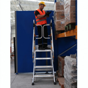 Platforma mobila profesionala din aluminiu, H lucru 3,05m Platform EP4 - Img 2