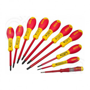 Set surubelnite izolate FatMax, 10 bucati Stanley