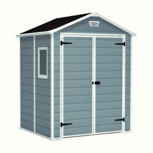 Casuta gradina Keter Manor 6x5 cu usa dubla