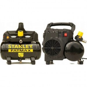 Compresor profesional Silent fara ulei 105l/min Stanley Fatmax DST 101/8/6 - Img 3