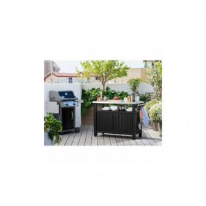 Dulap pentru terasa Keter Unity XL 207 L Graphite - Img 3