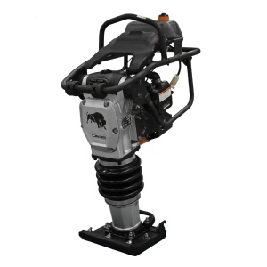 Mai compactor Bisonte MC77-H, 13,7 kN, motor Honda, benzina 3,5 cp, greutate 77 kg