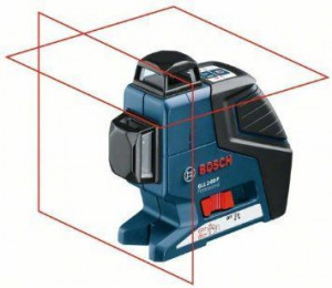 Nivela laser cu linii Bosch GLL 2-80 P + BS 150