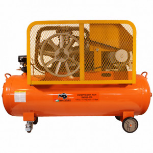 Compresor aer Bisonte SW102-170, debit aer 1.179 l/min., motor 400V