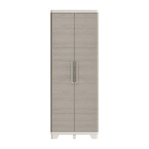 Dulap inalt bej Keter Wood Grain