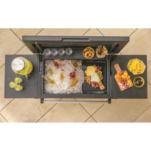 Mini bar gradina gri Keter Beverage Cool Bar - Img 6