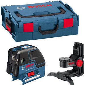 Nivela laser cu puncte/linii si suport universal Bosch GCL 25 + BM1 - Img 2