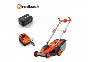 Redback Pachet E148C+EP20+EC20 Masina de tuns gazon acumulatori 40V, 470mm, 60L, acumulator 40V/2Ah, incarcator 40V/2A - Img 2
