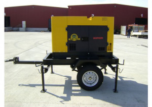 Trailer generator, cadru 1650x840mm Kipor KDE20SST - Img 3