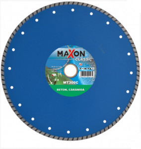 Disc diamantat de taiere continuu, 300x30-25.4x3.2 mm, taiere umeda MT300C MAXON