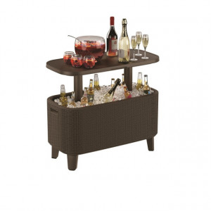 Mini bar gradina ratan maro Keter Bevy Cool Bar
