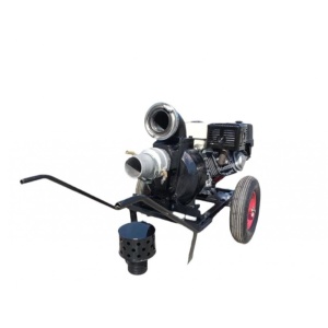 Motopompa profesionala pentru apa murdara DWP 390 H4X cu motor Honda