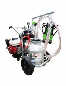 Mulgatoare Green Line T130 Aluminiu PC Cu Motor 6.5 CP