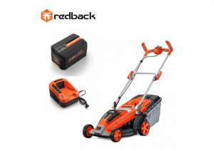 Redback Pachet E148C+EP40+EC20 Masina de tuns gazon acumulatori 40V, 470mm, 60L ,acumulator 40V/4Ah, incarcator 40V/2A - Img 2