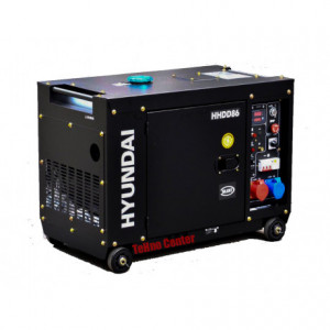 Generator de curent monofazat DHY-8601SE Hyundai ,putere maxima 6,4 kVA