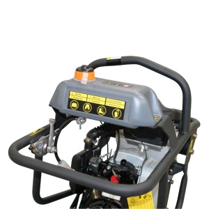 Mai compactor Bisonte MC77-H, 13,7 kN, motor Honda, benzina 3,5 cp, greutate 77 kg - Img 5