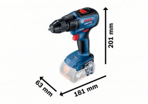 Masina de gaurit si insurubat cu acumulator + 2 x Acumulatori + Incarcator + L-Boxx, Bosch GSR 18V-50 - Img 3