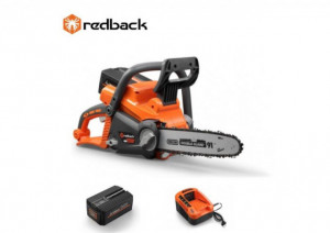 Pachet Redback E212C+EP60+EC50 Ferastrau cu lant 12", acumulator 40V/6Ah, incarcator 40V/5A - Img 2