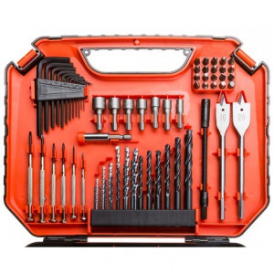 Set 75 piese pentru gaurit si insurubat Black+Decker - A7180 - Img 3