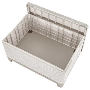 Set mobilier de terasa, aspect iuta, Keter Scandi - Img 4