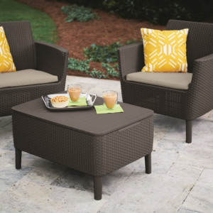 Set mobilier pentru balcon maro Keter Salemo - Img 3