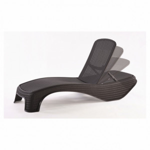 Sezlong graphite Keter Atlantic - Img 4