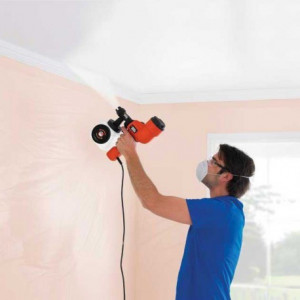 Sistem pulverizare fina Black+Decker 400W 1200ML - HVLP200 - Img 4
